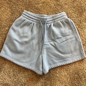 White Fox Boutique Sky Blue Athletic Shorts